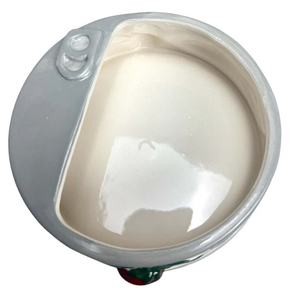 Luna & Sage Artisan Ceramic Cat Water Bowl – Hand‑Painted 